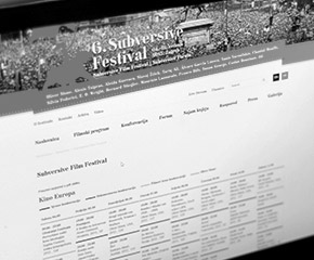 Webdesign Subersive Festival 3